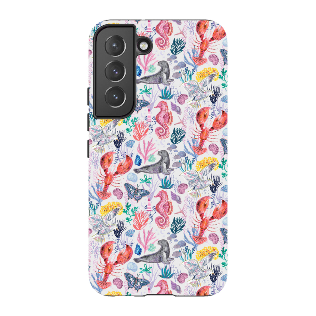 Samsung Tough  Case - Coastline Pattern D By Emma Frances Grant