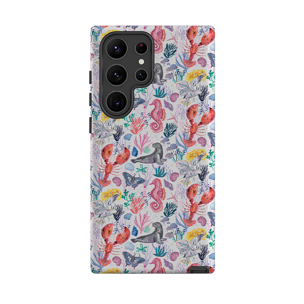 Samsung Tough  Case - Coastline Pattern D By Emma Frances Grant