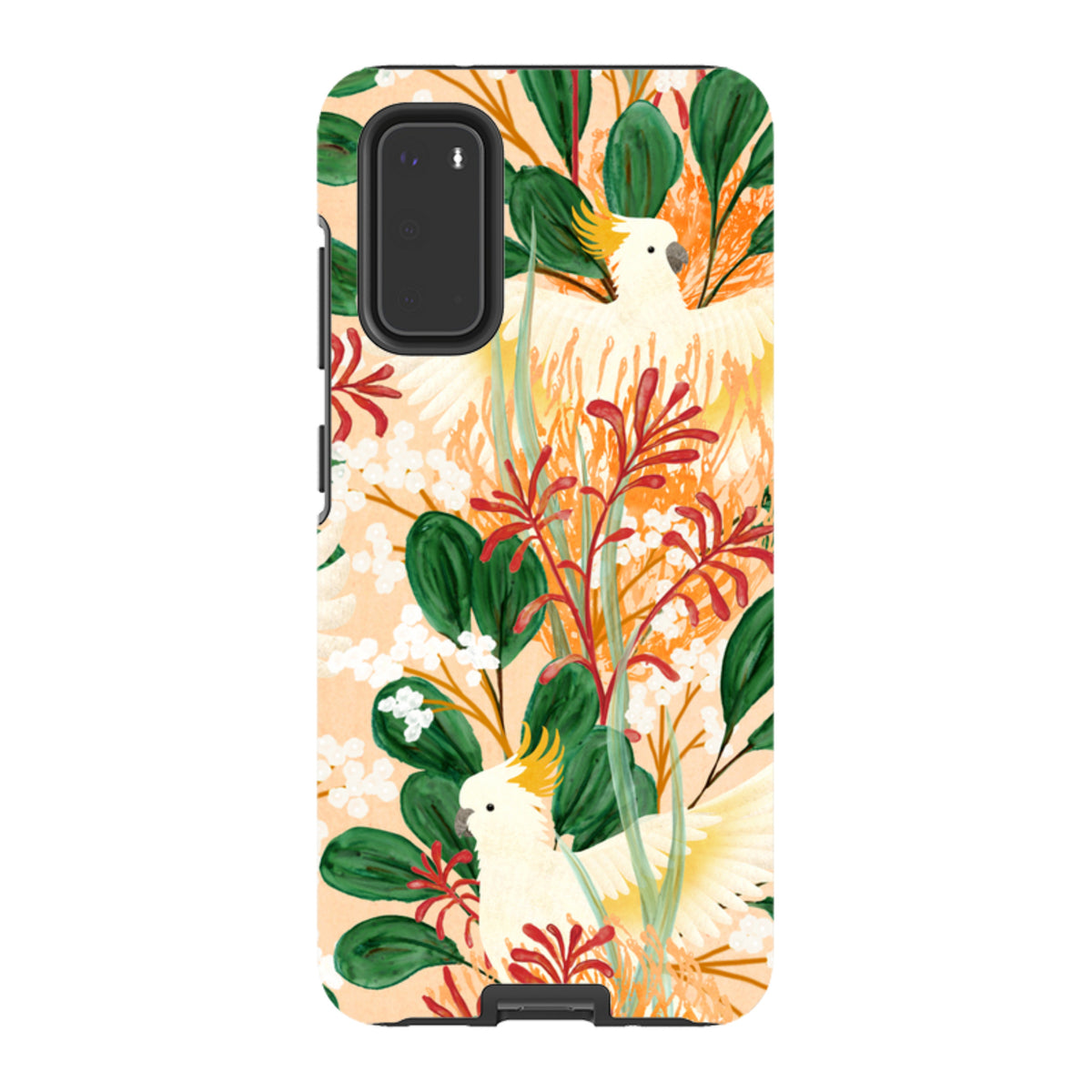 Samsung Tough Case - Cockatoo By Katherine Quinn
