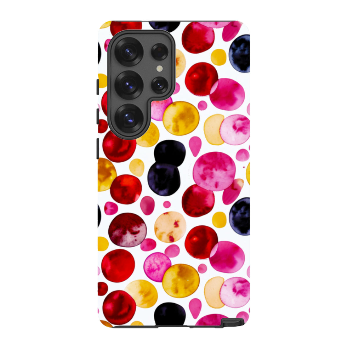 Samsung Tough  Case - Colour Moon Polka