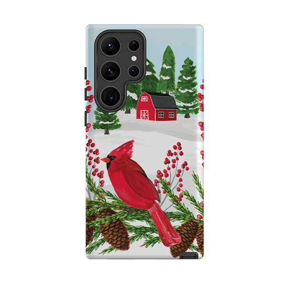 Samsung Tough Case - Countryside Christmas By Abby Jacobs