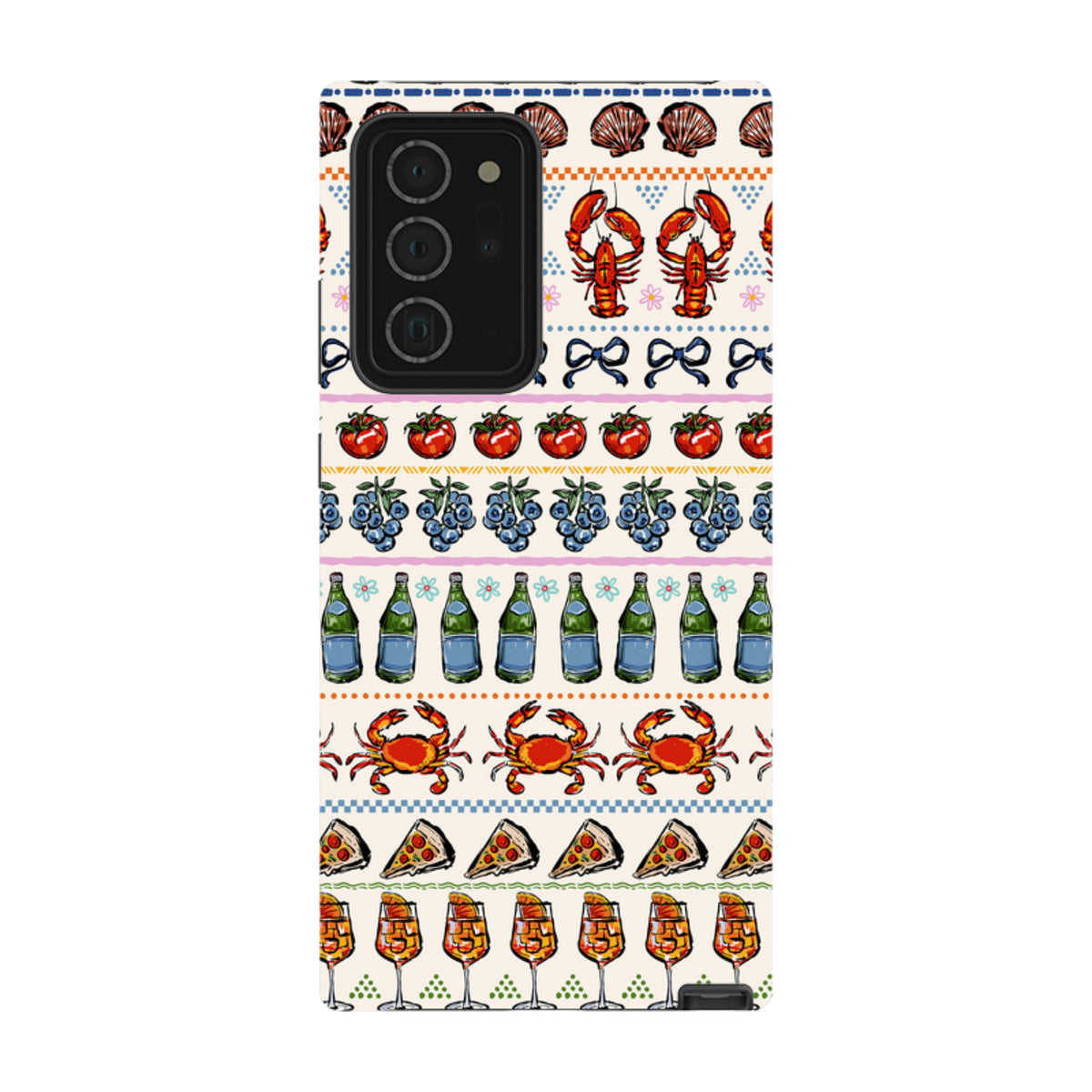 Samsung Tough Case - Crab Pattern