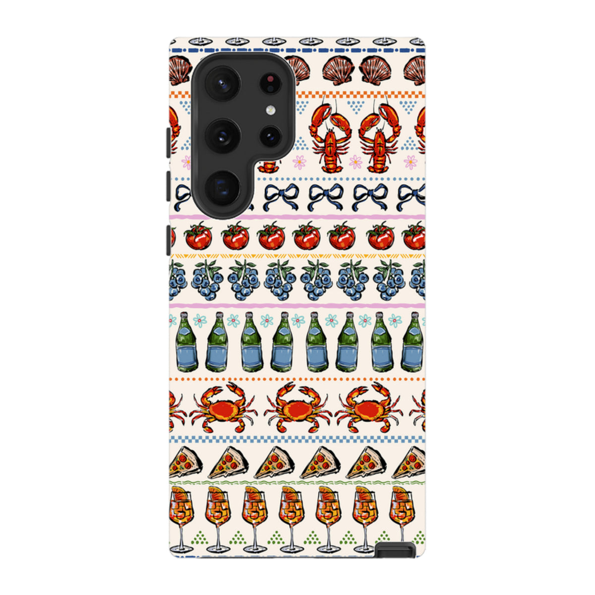 Samsung Tough Case - Crab Pattern