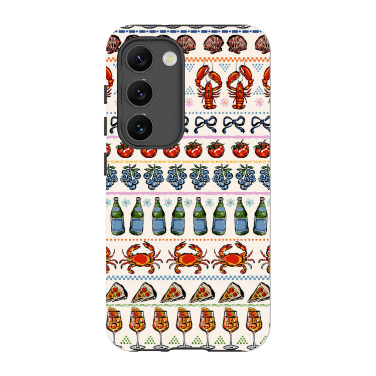 Samsung Tough Case - Crab Pattern