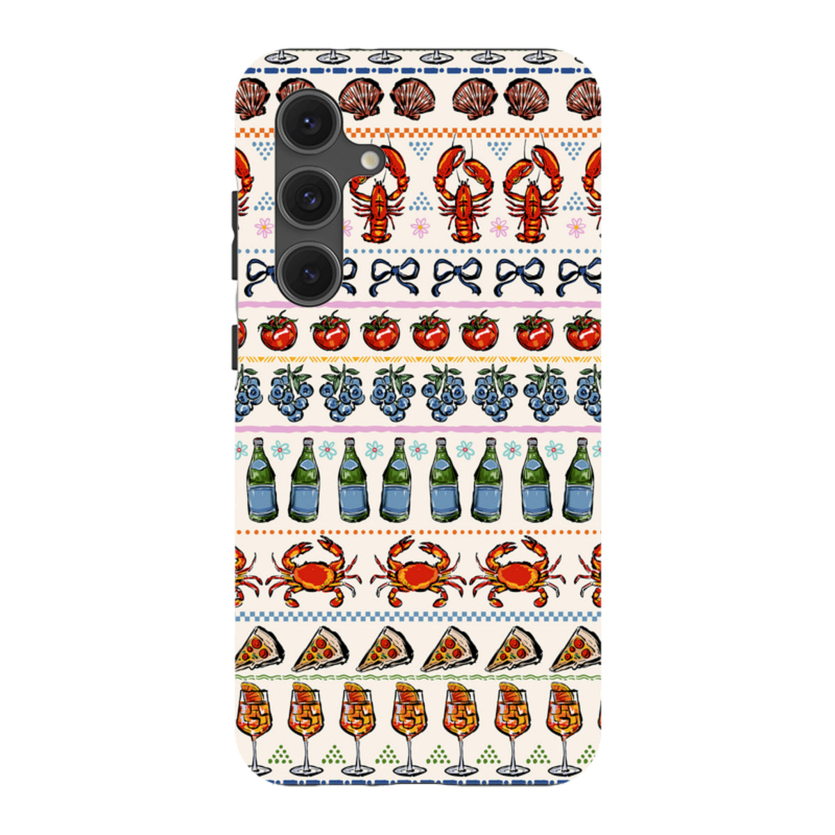 Samsung Tough Case - Crab Pattern