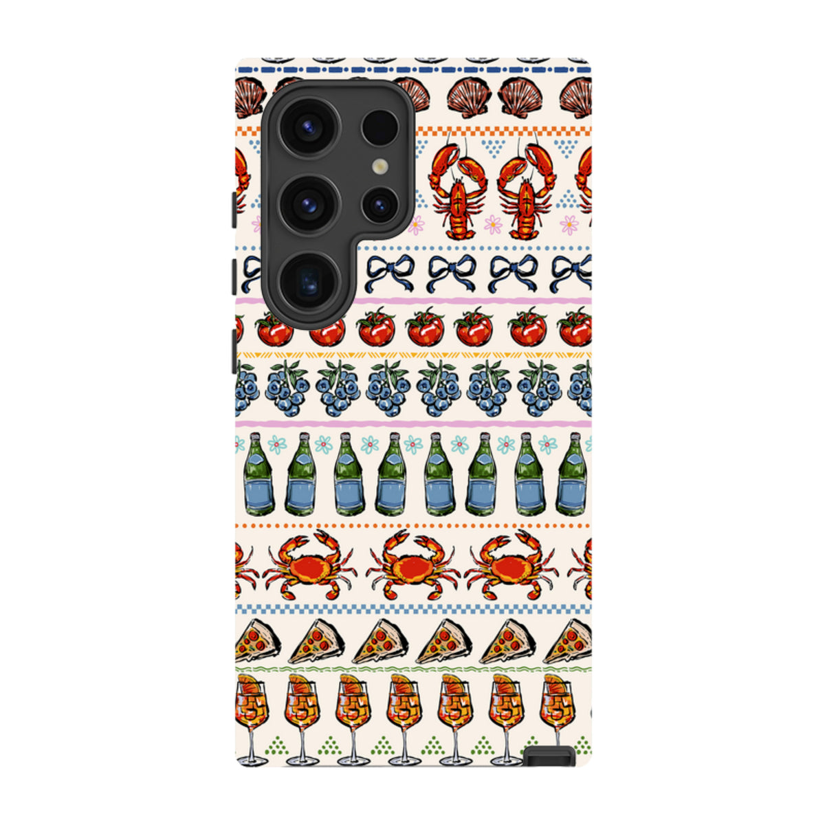 Samsung Tough Case - Crab Pattern