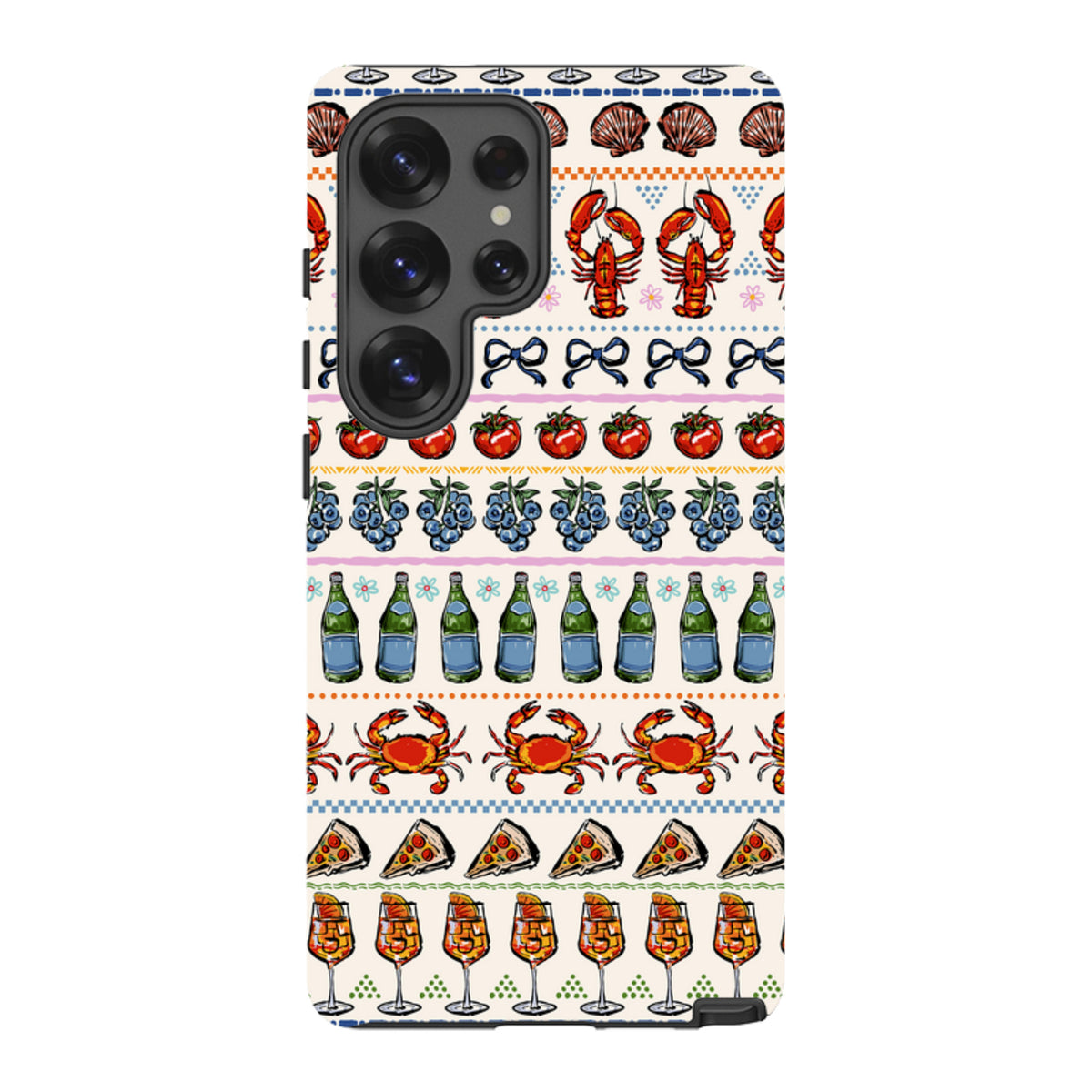 Samsung Tough Case - Crab Pattern