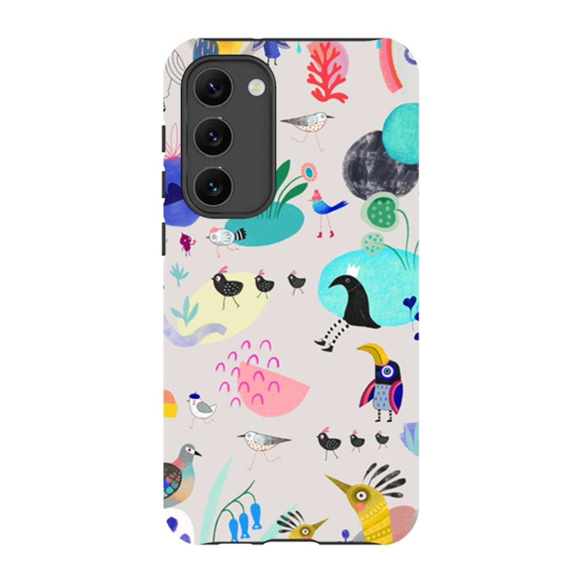 Samsung Tough Case - Crazybird By Mia Underwood