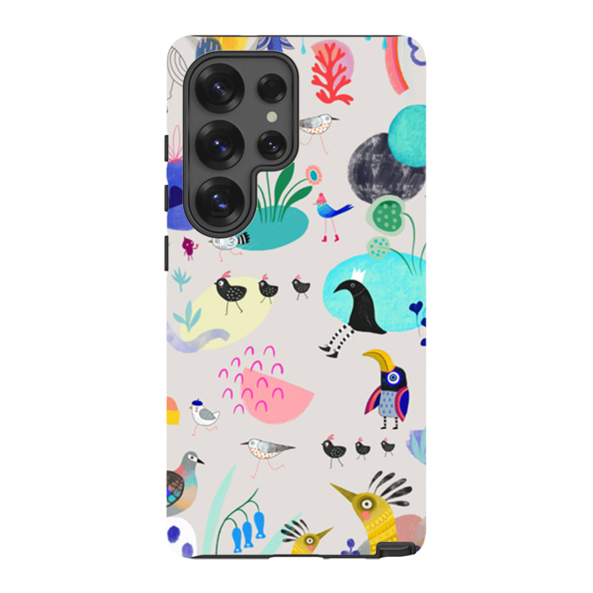 Samsung Tough Case - Crazybird By Mia Underwood