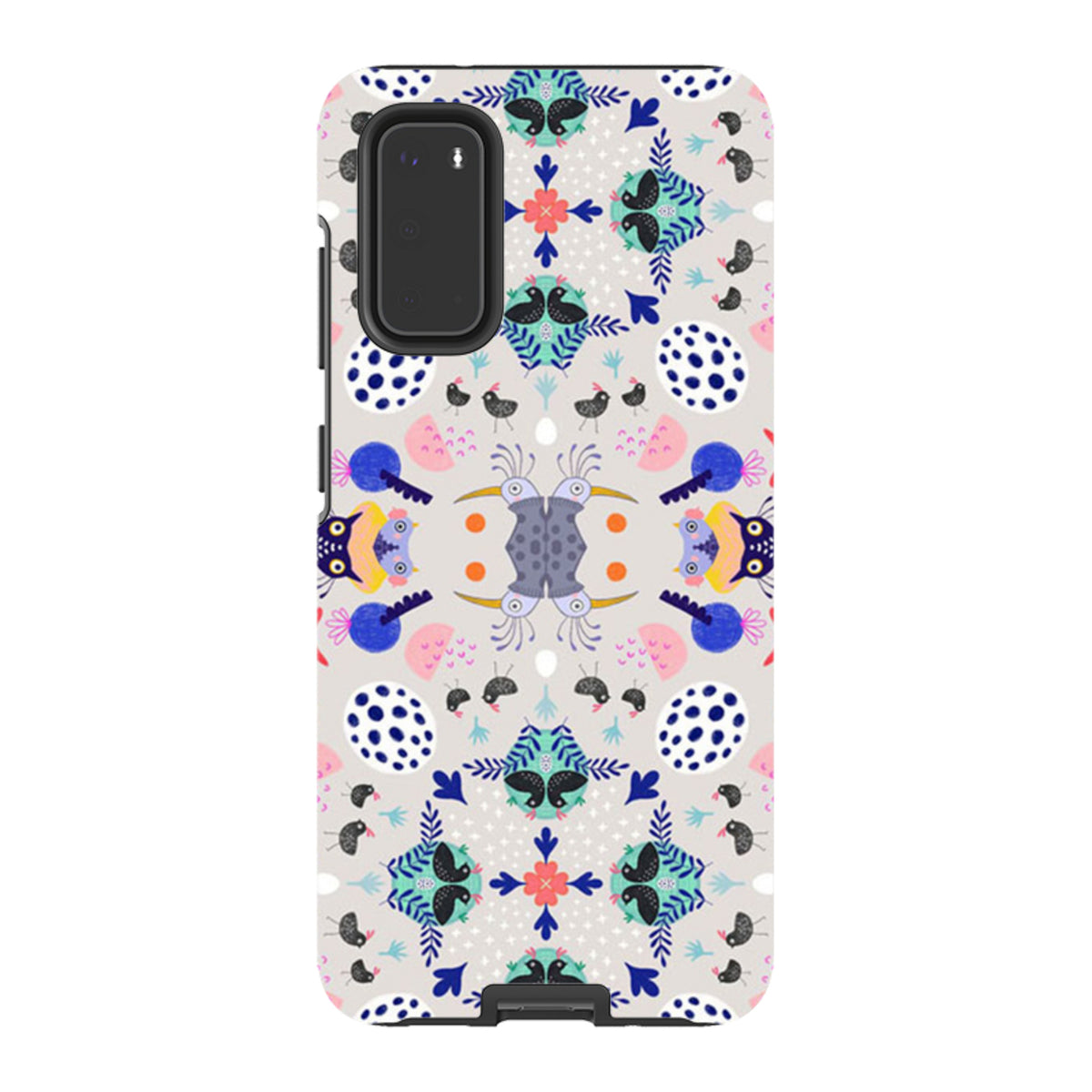 Samsung Tough Case - Crazybird Muster von Mia Underwood