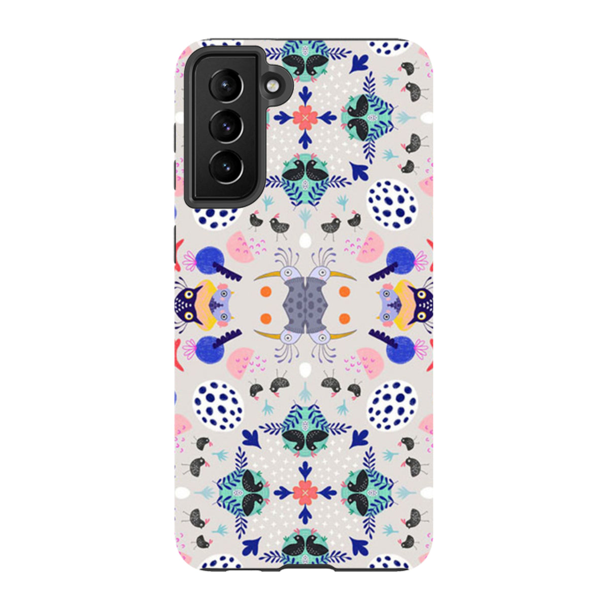 Samsung Tough Case - Crazybird Muster von Mia Underwood
