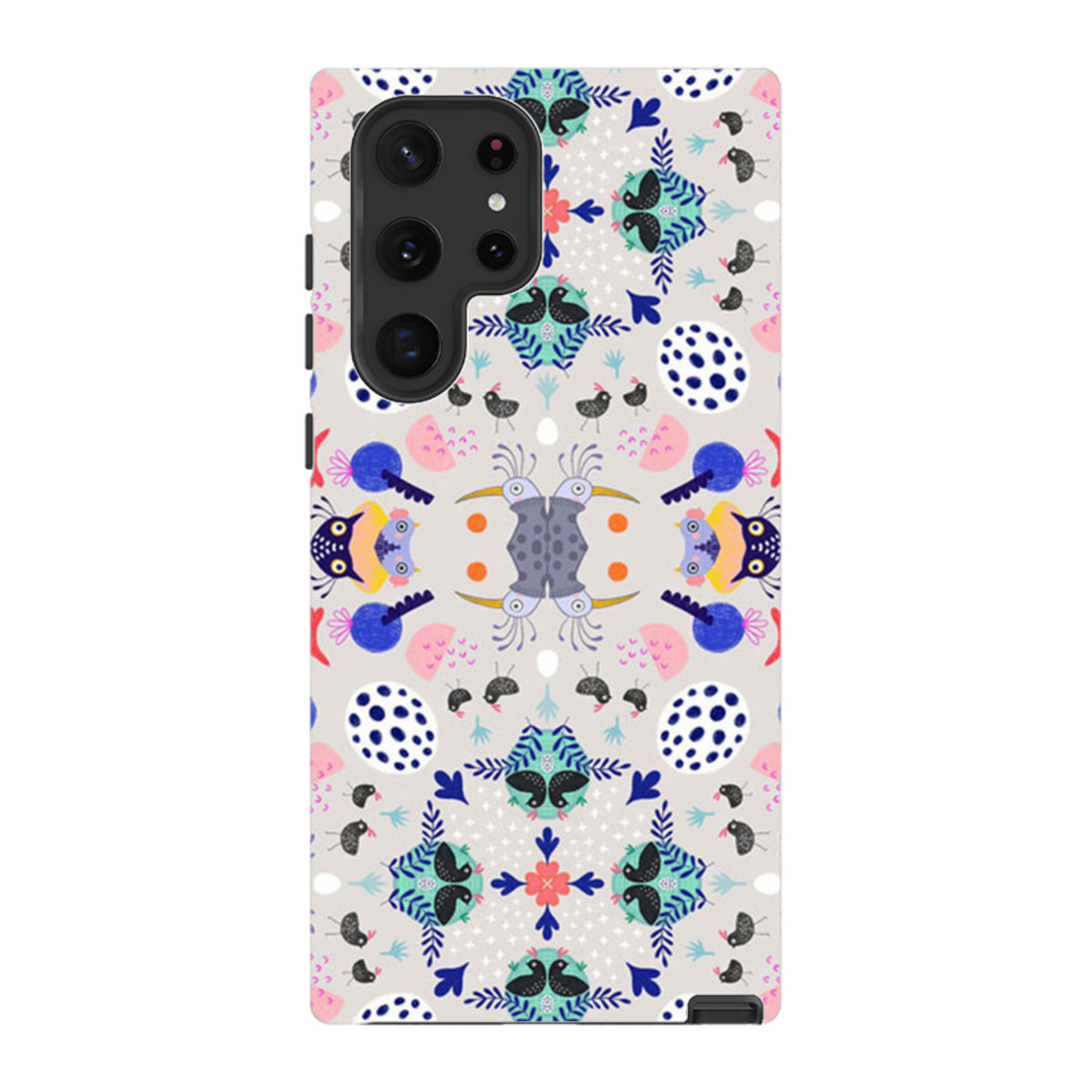 Samsung Tough Case - Crazybird Muster von Mia Underwood