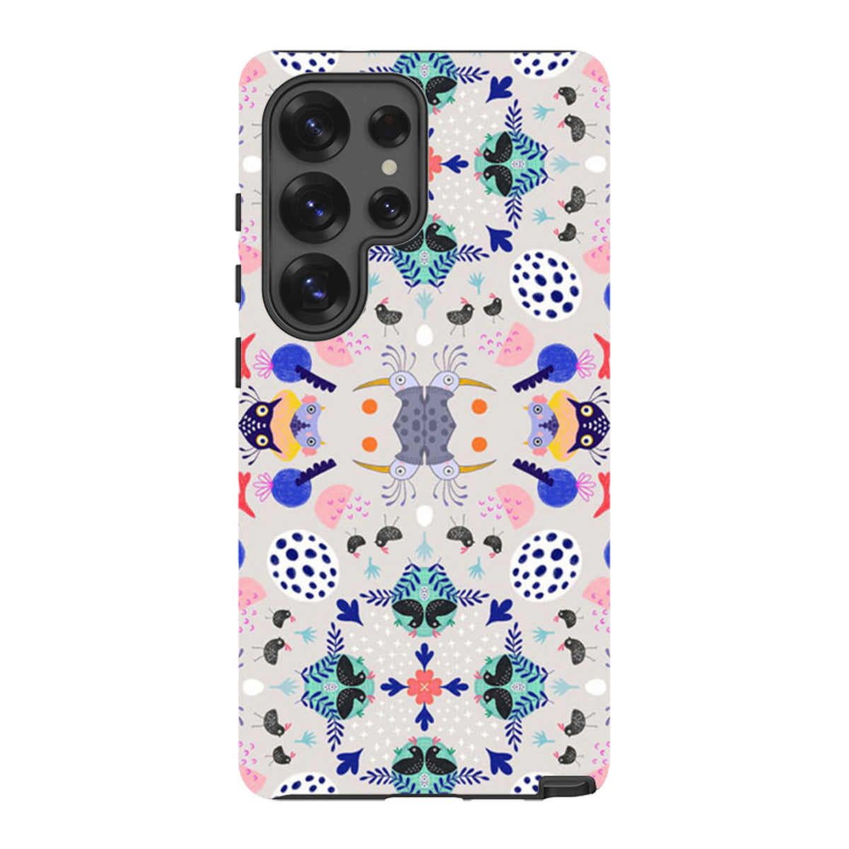 Samsung Tough Case - Crazybird Muster von Mia Underwood