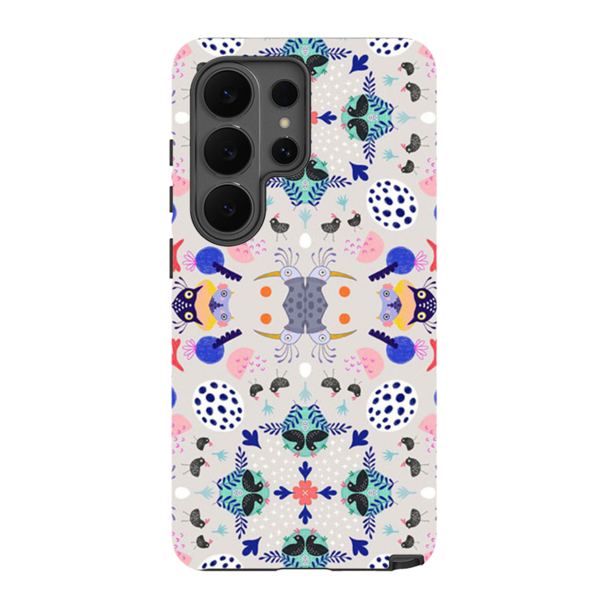 Samsung Tough Case - Crazybird Muster von Mia Underwood