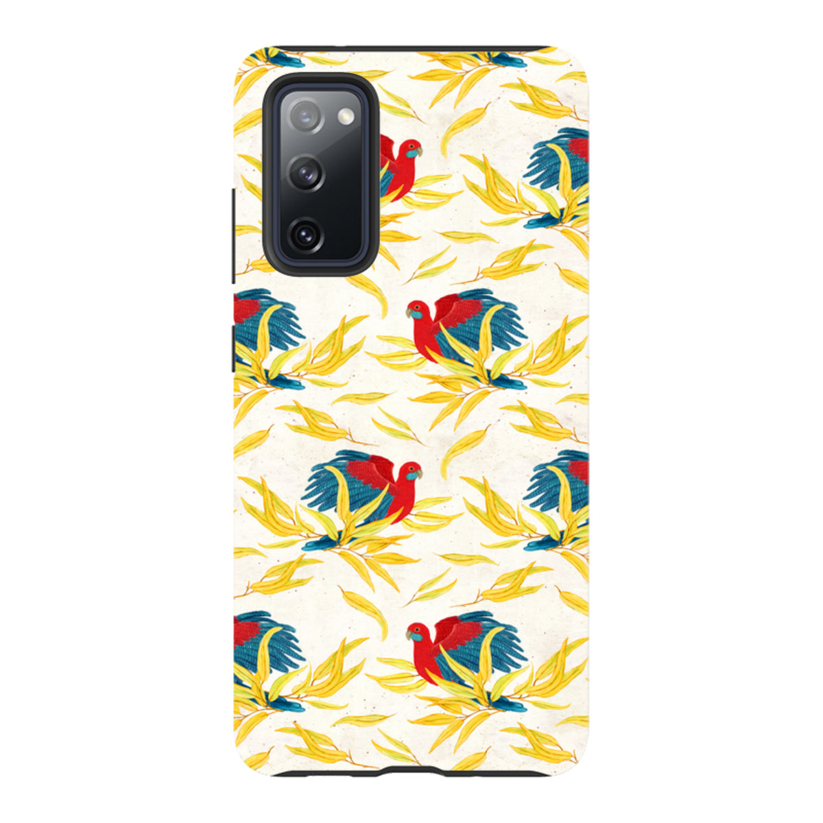 Samsung Tough Case - Crimson Rosella By Katherine Quinn