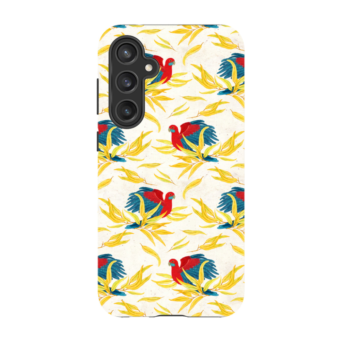 Samsung Tough Case - Crimson Rosella By Katherine Quinn