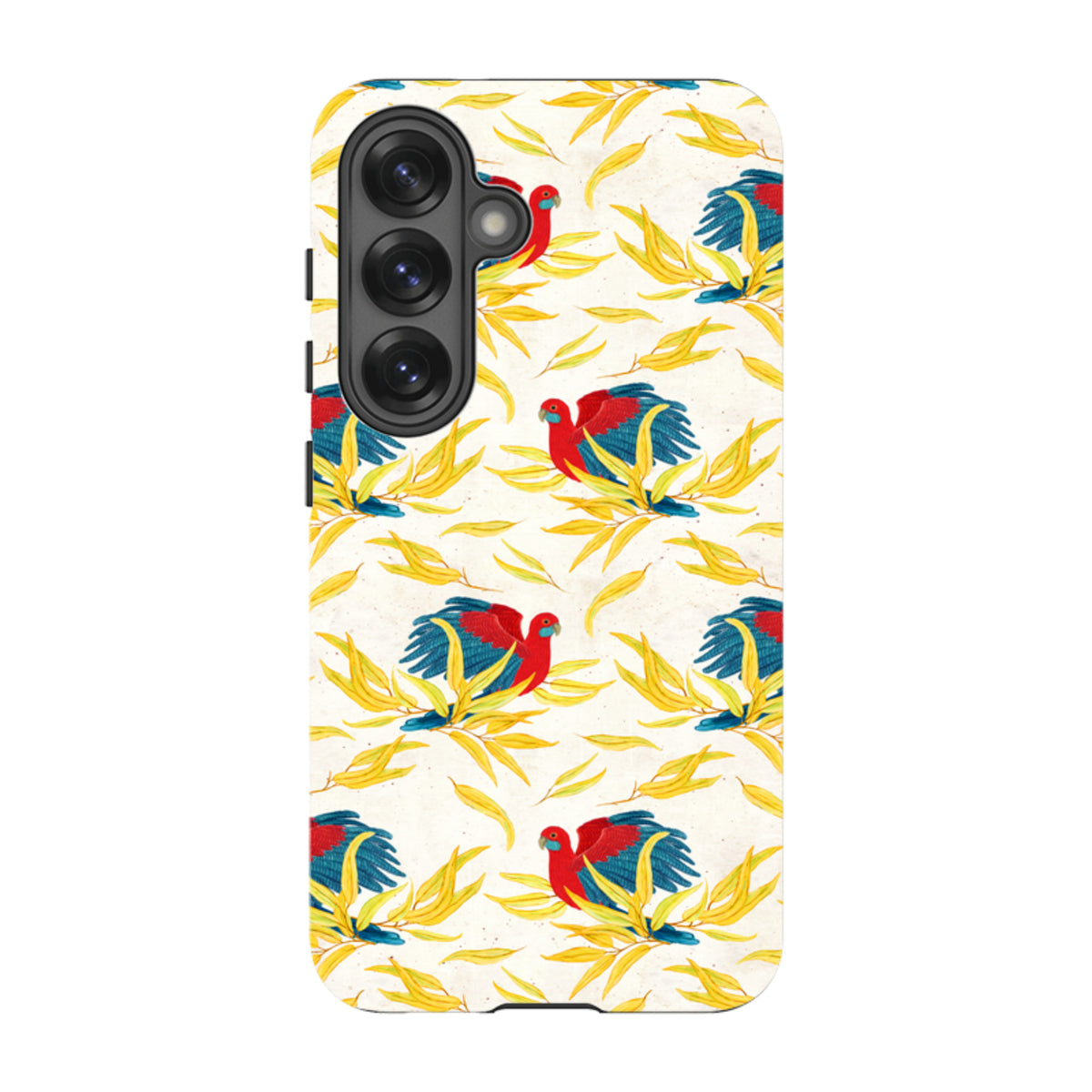 Samsung Tough Case - Crimson Rosella By Katherine Quinn