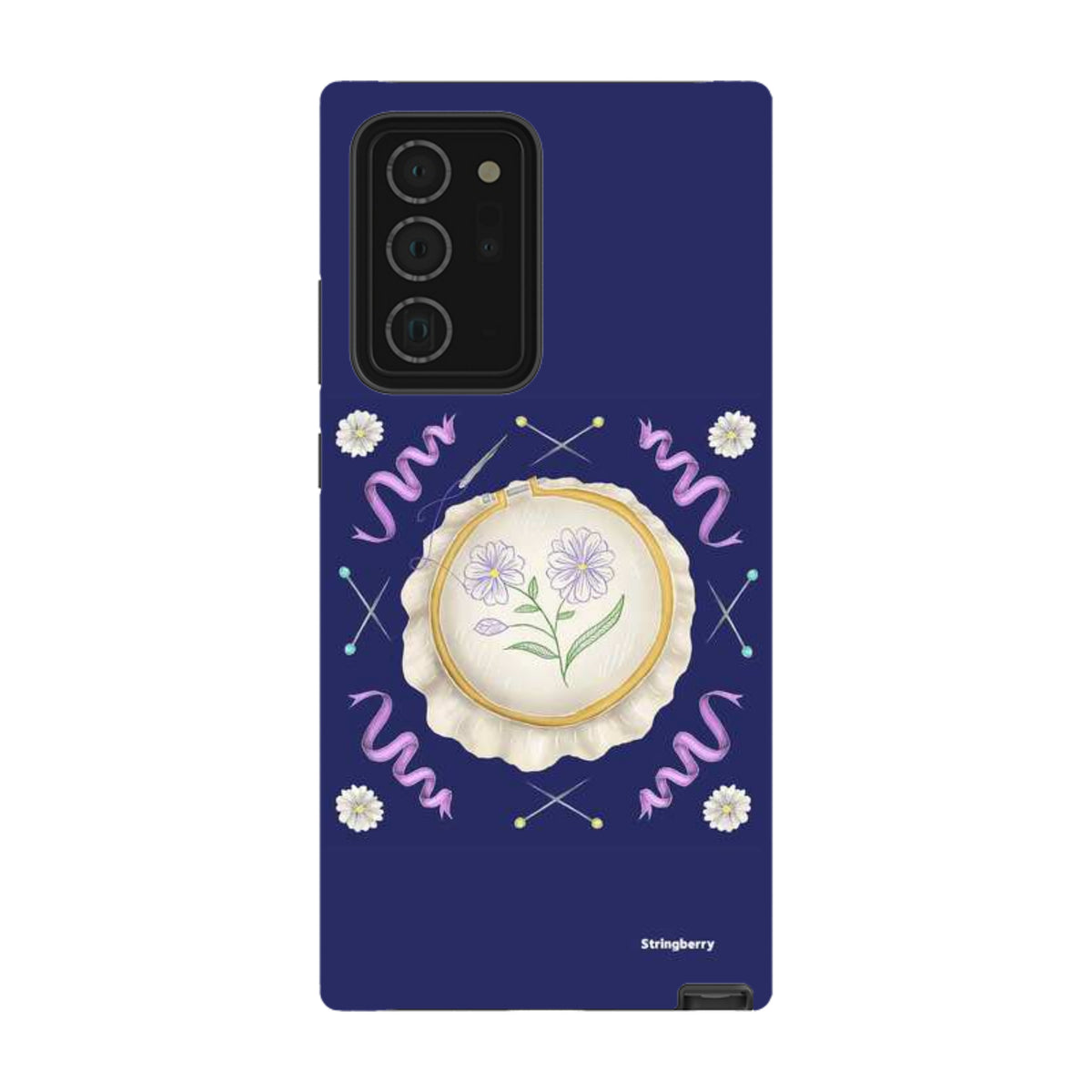 Samsung Tough Case - Daisy Needlework By Catherine Rowe