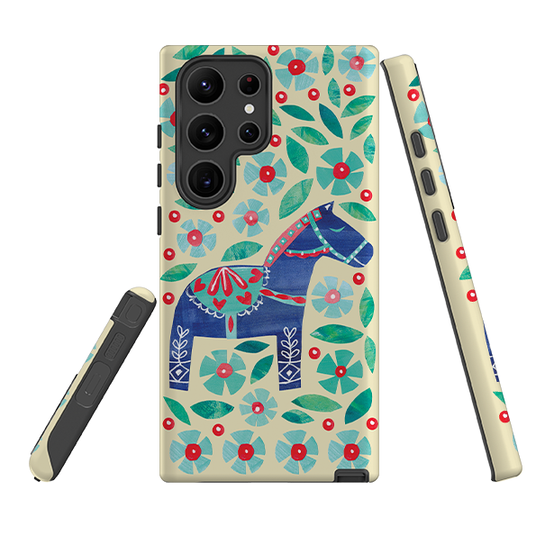 Samsung Tough Case - Dala Horse By Tracey English