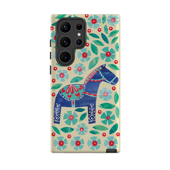 Samsung Tough Case - Dala Horse By Tracey English