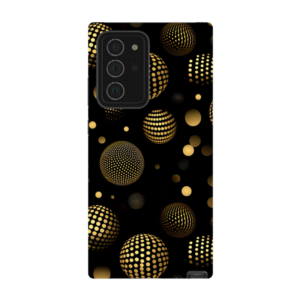 Samsung Tough Case - Dark Polka