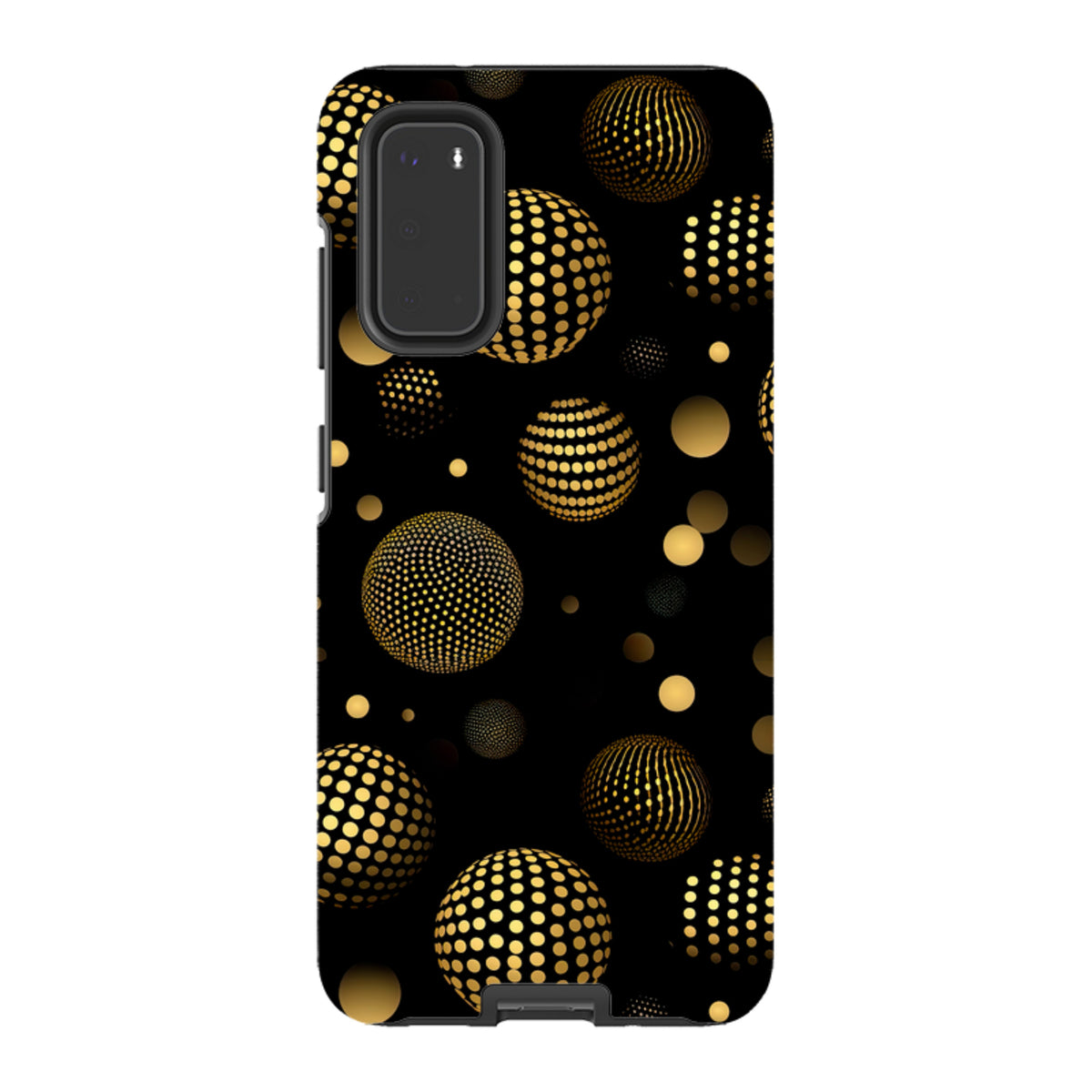 Samsung Tough Case - Dark Polka
