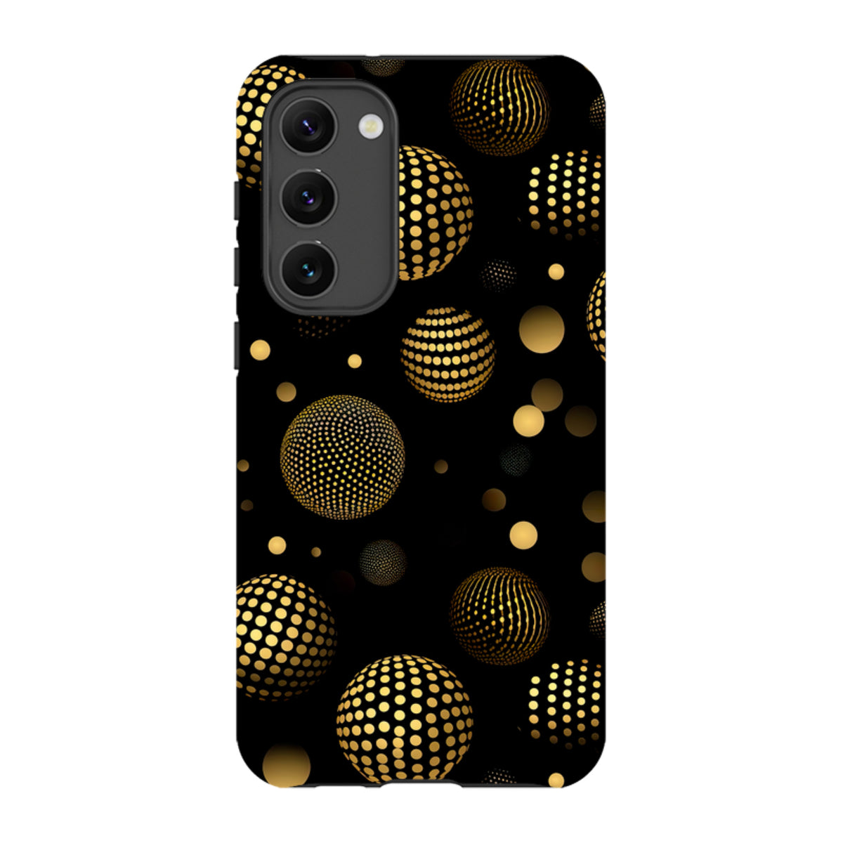 Samsung Tough Case - Dark Polka