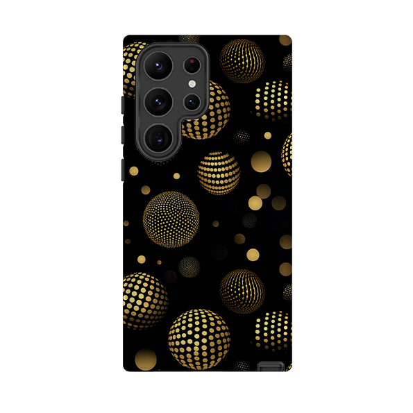 Samsung Tough Case - Dark Polka