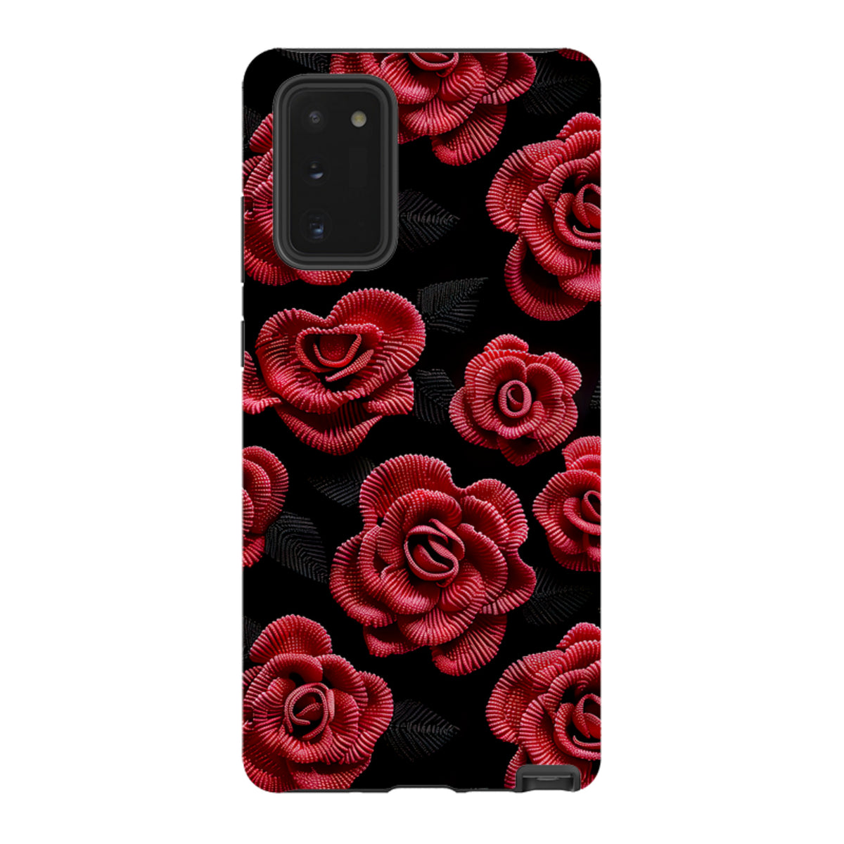 Samsung Tough Case - Dark Roses II