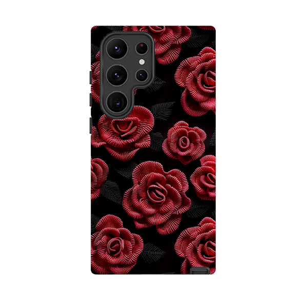 Samsung Tough Case - Dark Roses II
