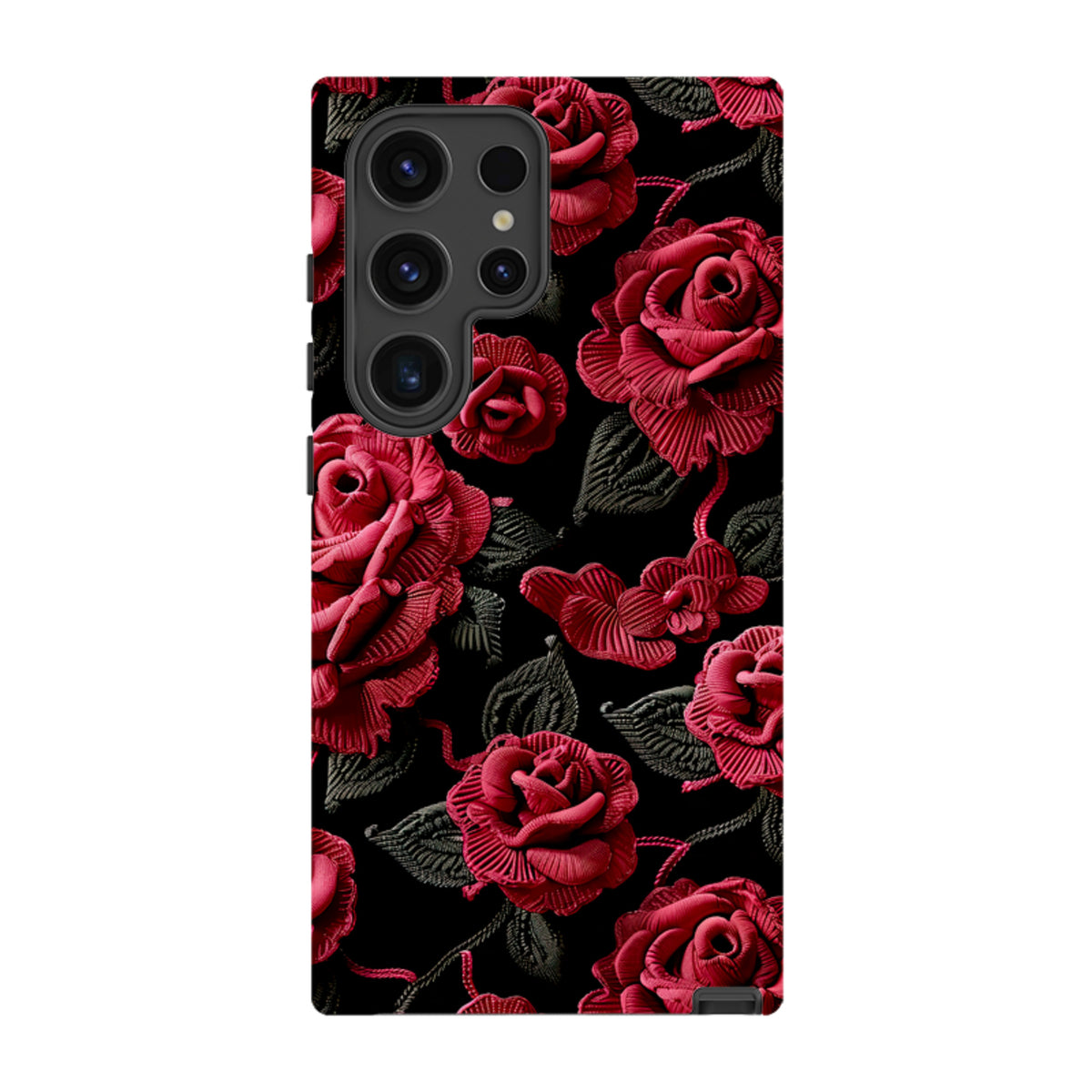Samsung Tough Case - Dark Roses