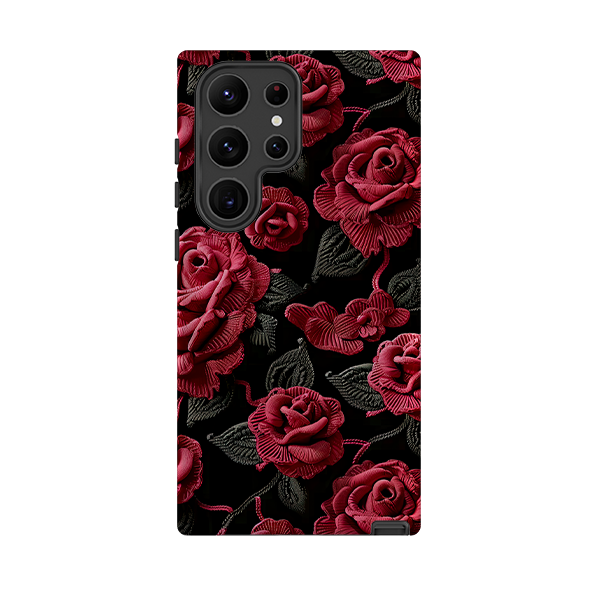 Samsung Tough Case - Dark Roses