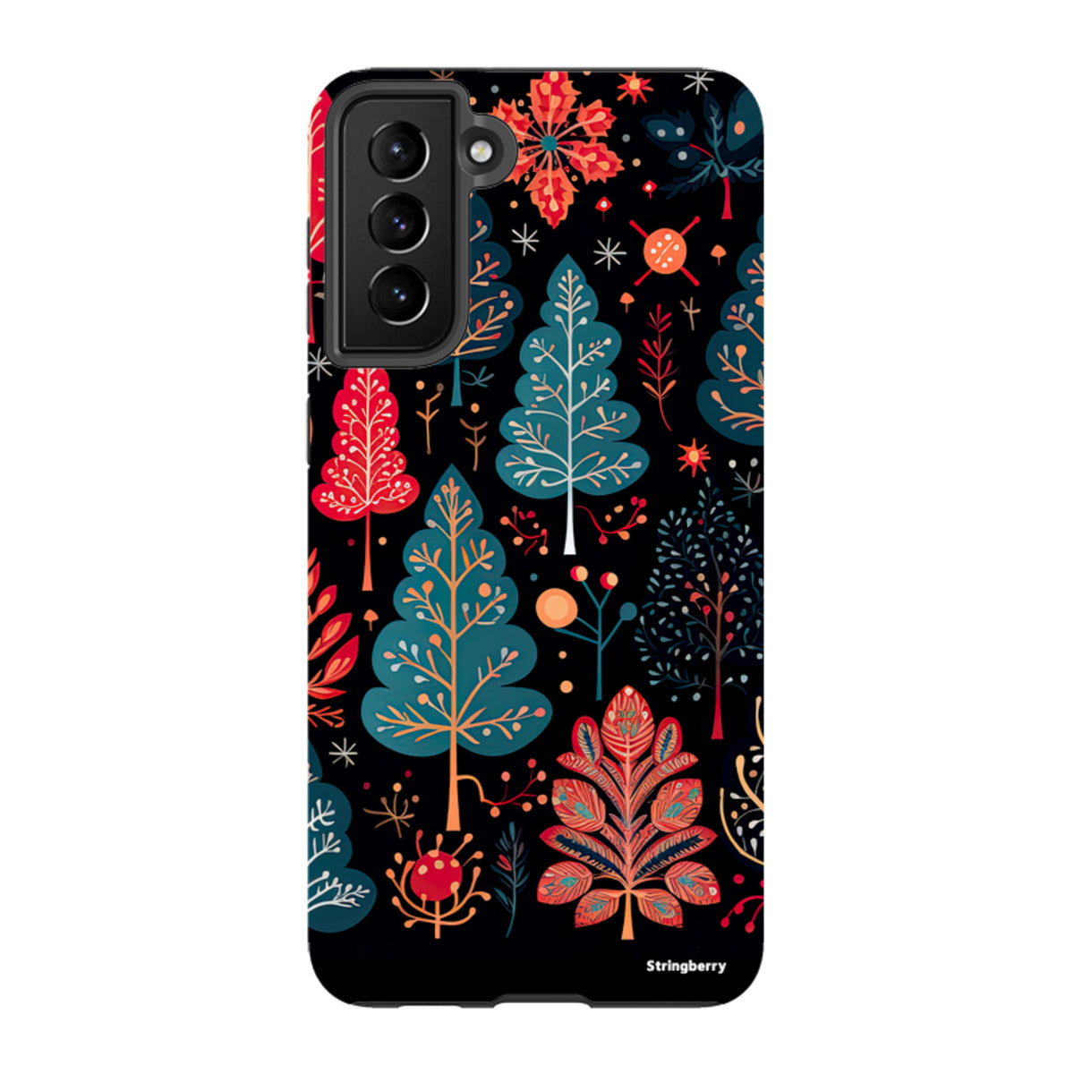 Samsung Tough Case -Dark Winter Forest