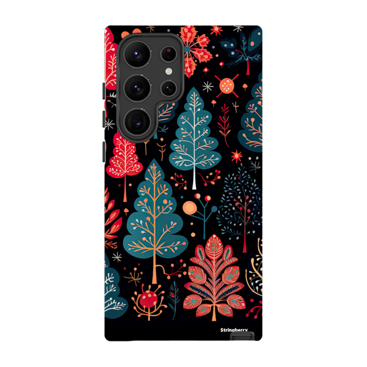 Samsung Tough Case -Dark Winter Forest