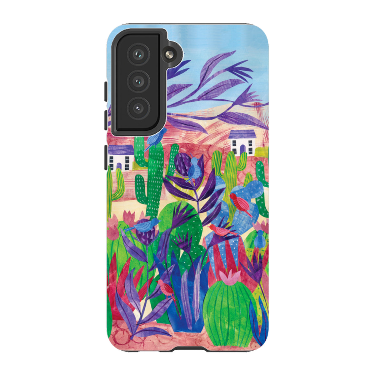 Samsung Tough Case - Desert Cactus By Tracey English