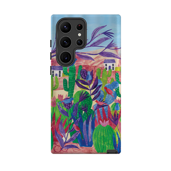 Samsung Tough Case - Desert Cactus By Tracey English
