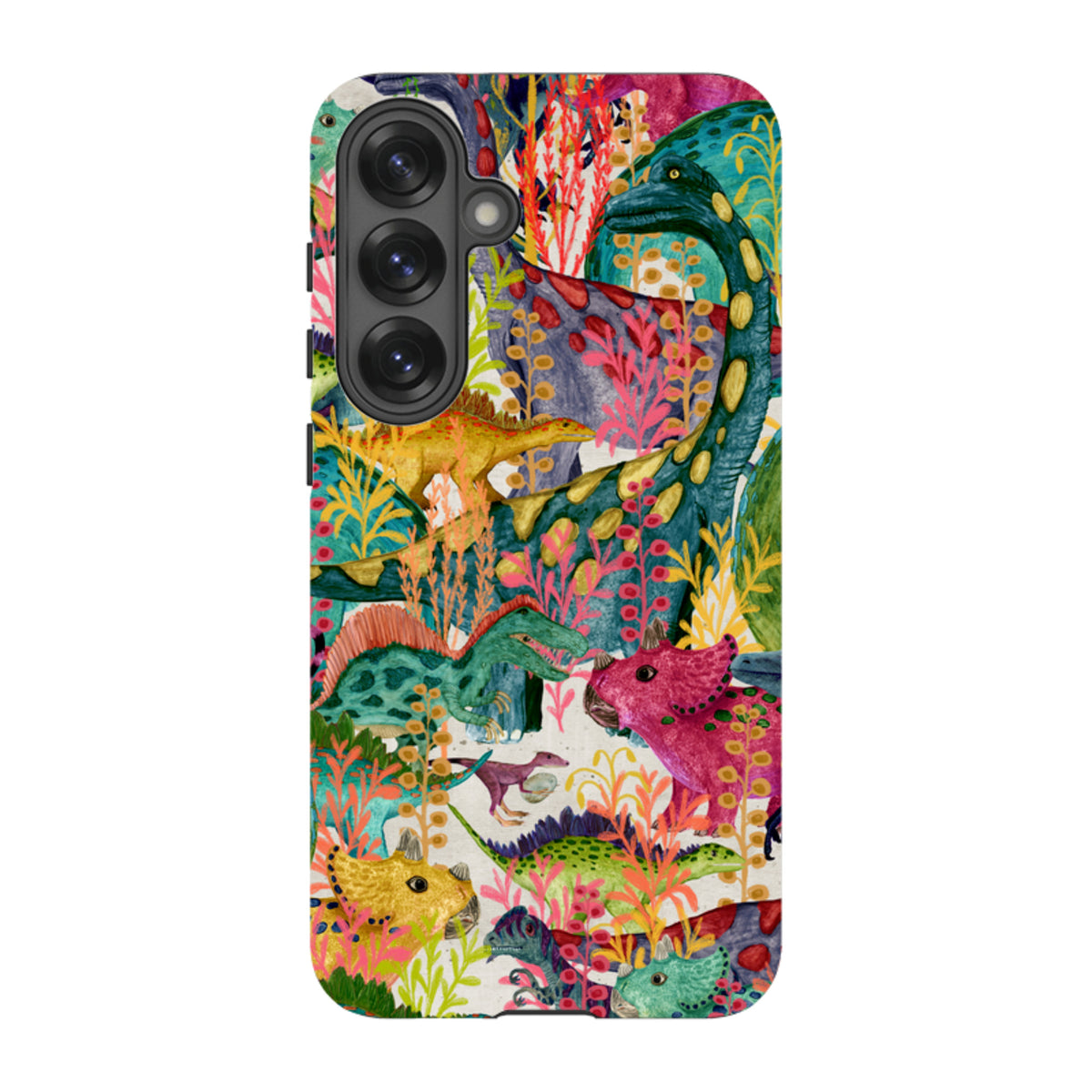 Samsung Tough Case - Dinosaur Jamboree By Katherine Quinn