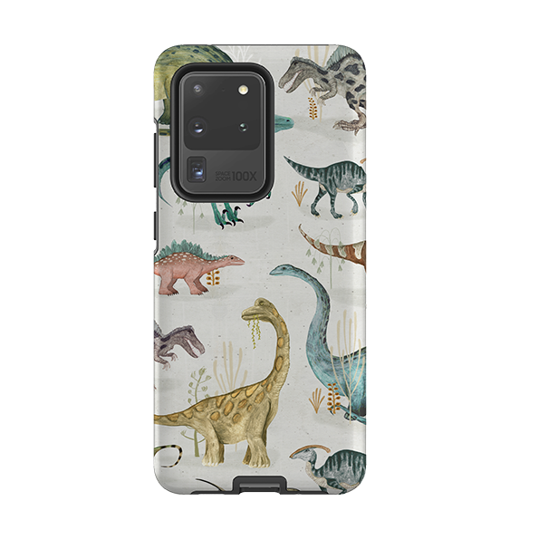 Samsung Tough Case - Dinosaur Pastel By Katherine Quinn