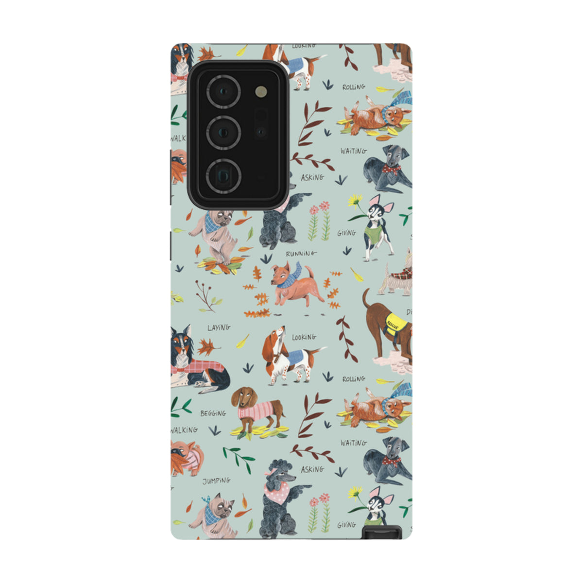 Samsung Tough Case - Dog Pattern II By Caroline Bonne Muller