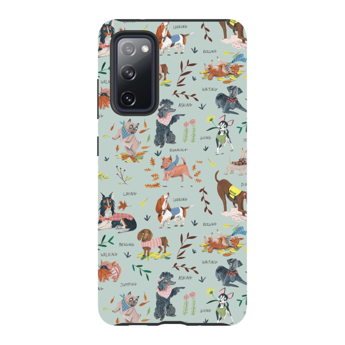 Samsung Tough Case - Dog Pattern II By Caroline Bonne Muller