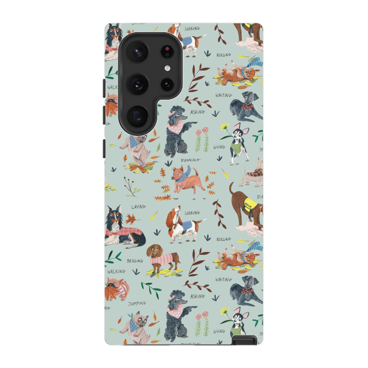 Samsung Tough Case - Dog Pattern II By Caroline Bonne Muller