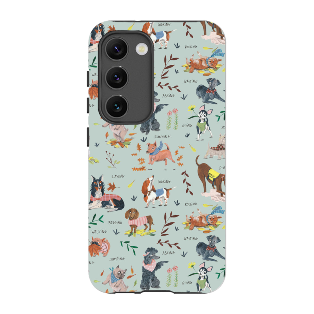 Samsung Tough Case - Dog Pattern II By Caroline Bonne Muller