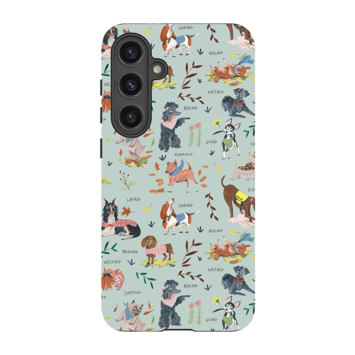 Samsung Tough Case - Dog Pattern II By Caroline Bonne Muller