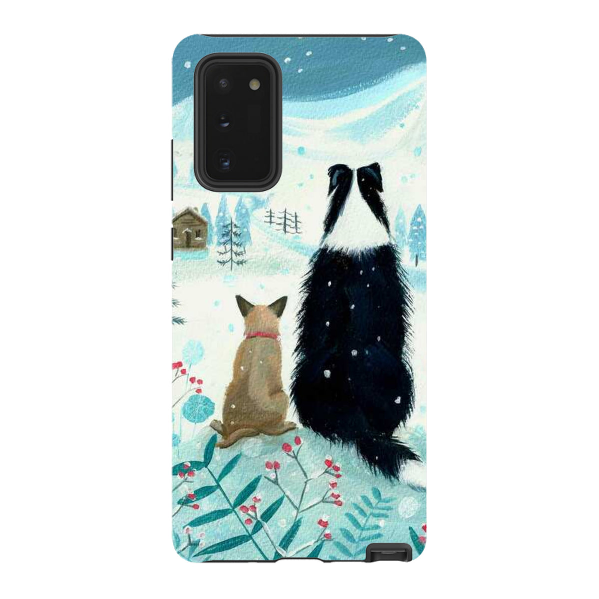 Samsung Tough Case - Dogs Xmas By Mary Stubberfield