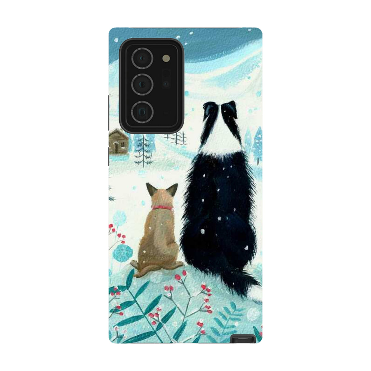 Samsung Tough Case - Dogs Xmas By Mary Stubberfield