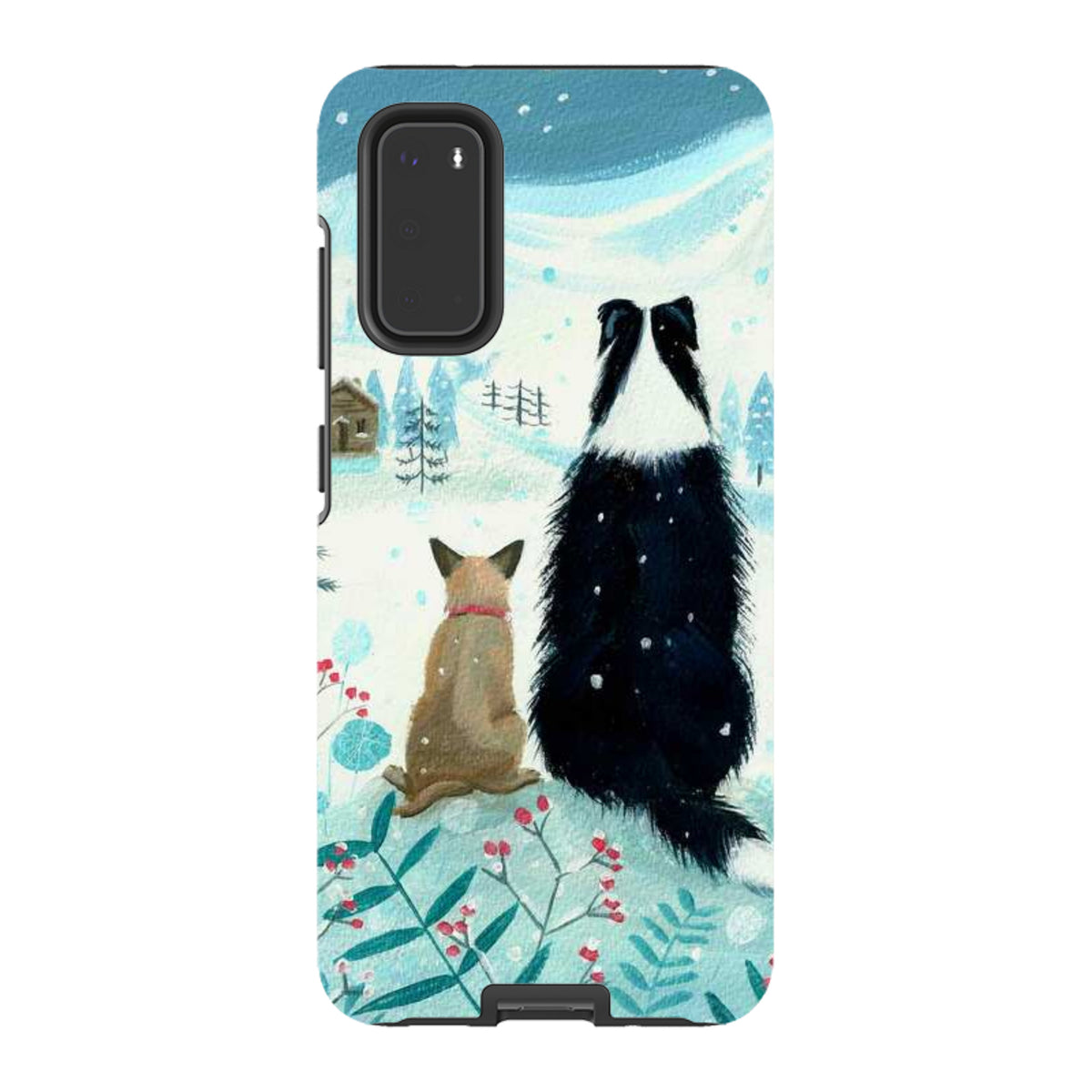 Samsung Tough Case - Dogs Xmas By Mary Stubberfield