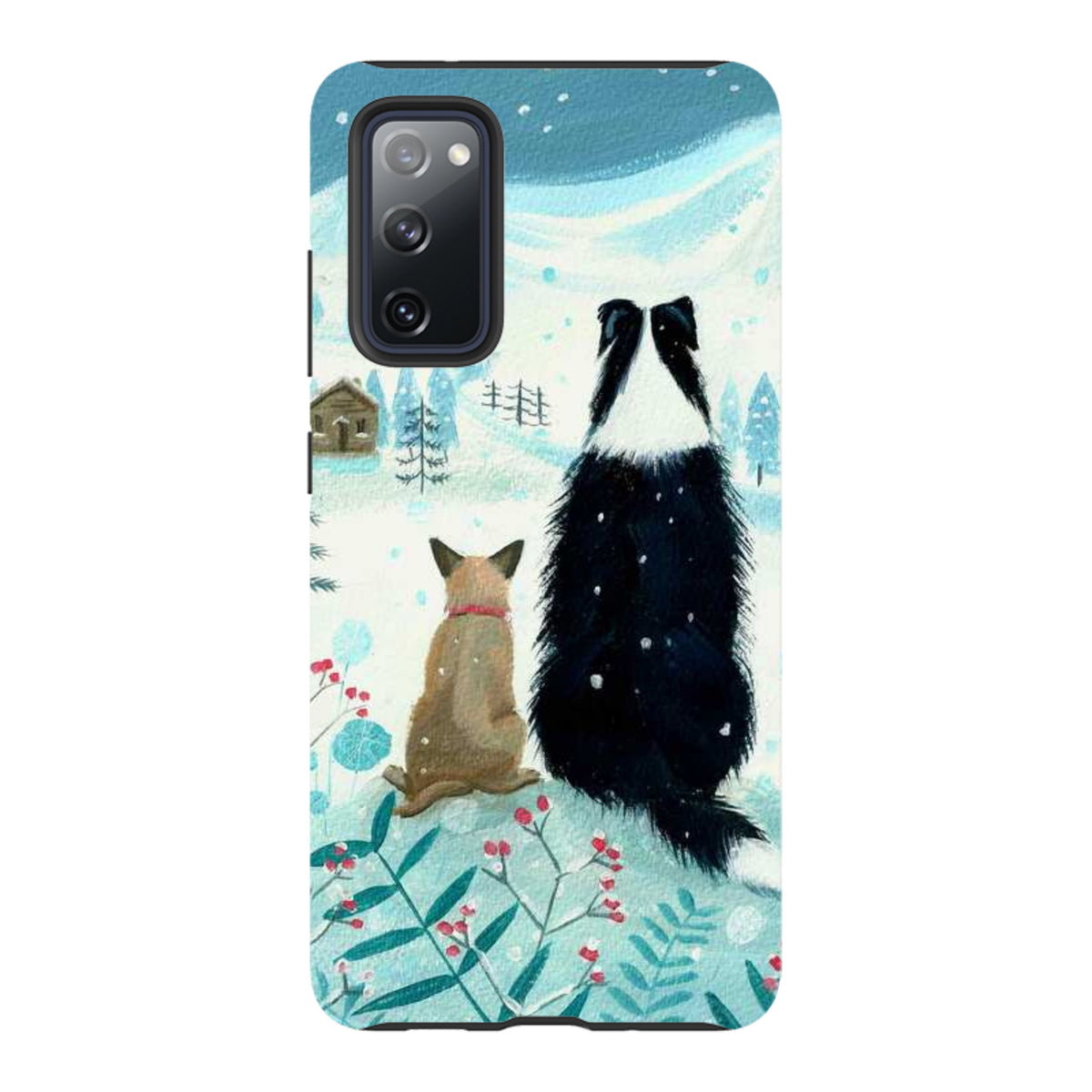 Samsung Tough Case - Dogs Xmas By Mary Stubberfield