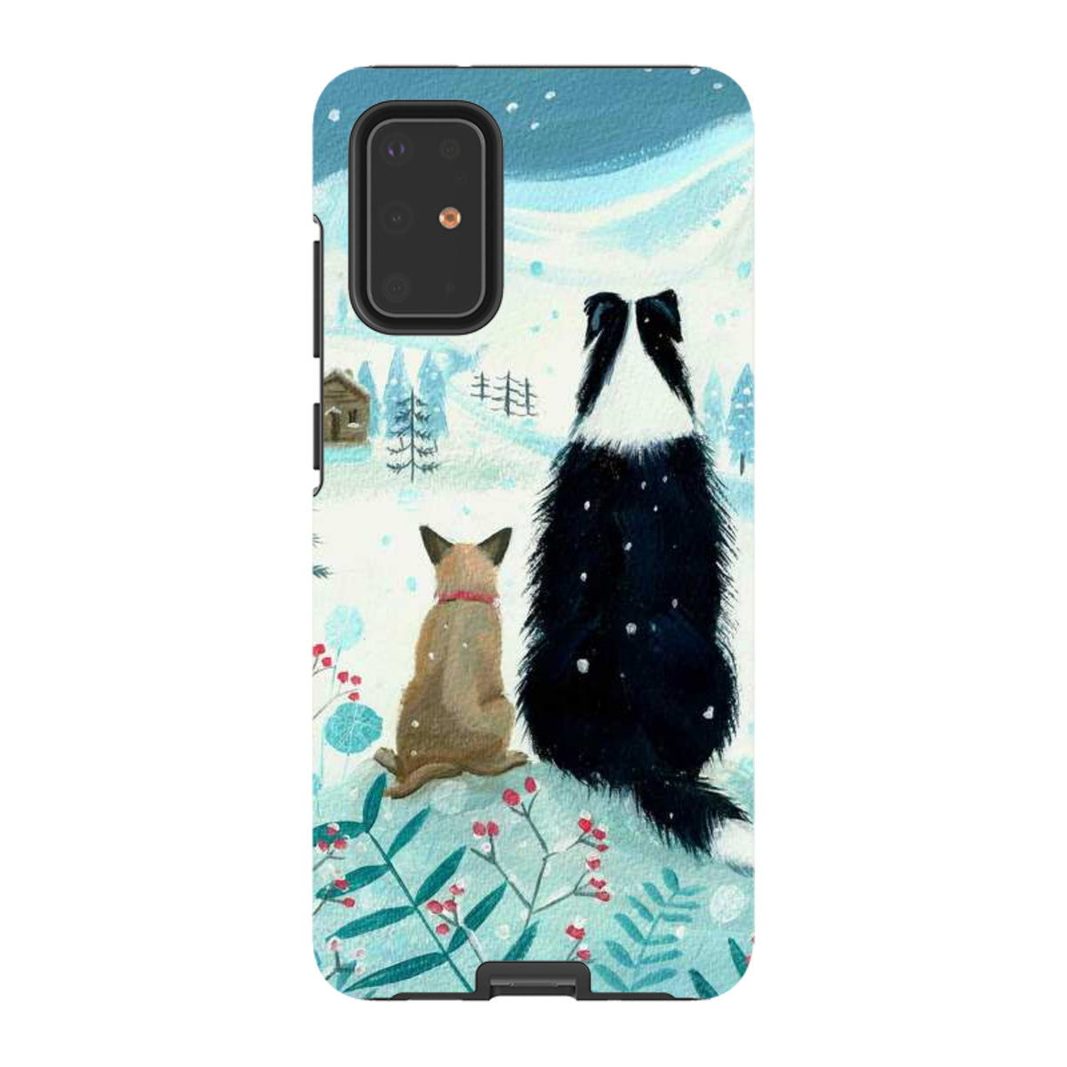 Samsung Tough Case - Dogs Xmas By Mary Stubberfield