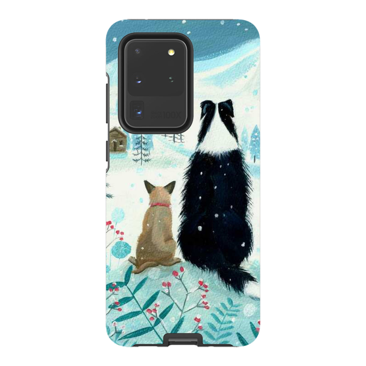 Samsung Tough Case - Dogs Xmas By Mary Stubberfield