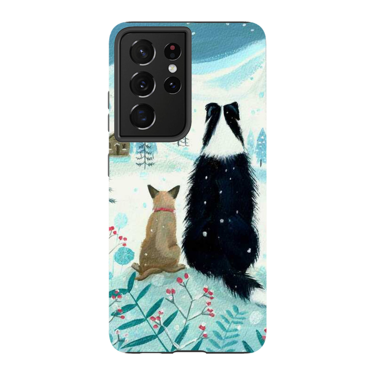 Samsung Tough Case - Dogs Xmas By Mary Stubberfield